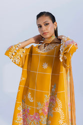 Unstitched Lawn 3 Piece Suit